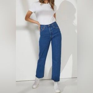 Levi's Ribcage Straight Ankle Size 29